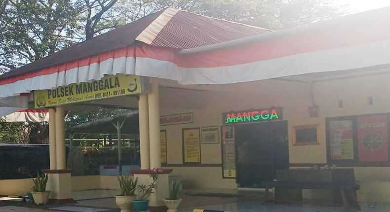 Kantor Polsek Manggala, Makassar (Dokumentasi EB)