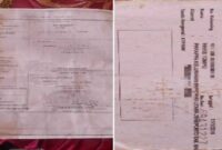 Fotokopi sertifikat dan nomor rekening pelunasan