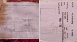 Fotokopi sertifikat dan nomor rekening pelunasan