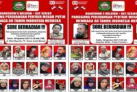 Road show lima wilayah panggung perjuangan merah putih membaca 80 tahun Indonesia merdeka