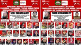 Road show lima wilayah panggung perjuangan merah putih membaca 80 tahun Indonesia merdeka