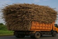 Foto ilustrasi – Truk overkapasitas marak melintas di Jalan poros Takalar