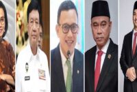 Menteri Kabinet Merah Putih Presiden Prabowo Subianto : Sri Mulyani, Budi Gunawan, Abdul Kadir Karding, Budie Arie Setiadi, dan Dito Ariotedjo (Foto kolase)