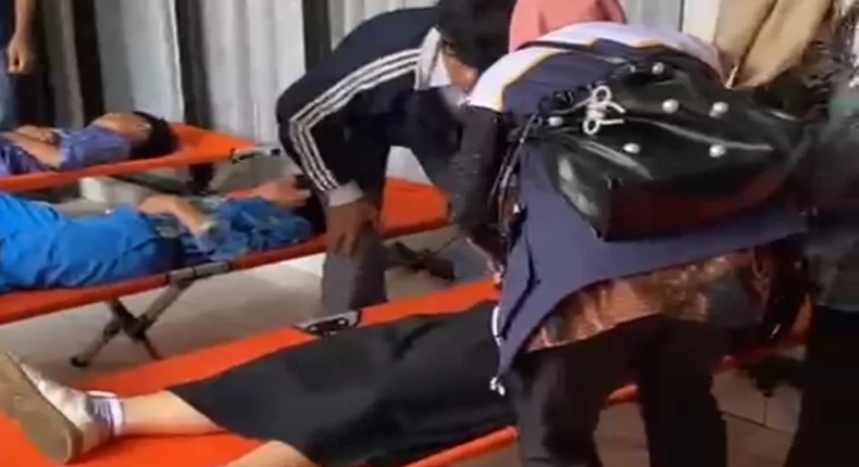 Tangkapan layar video – Ribuan Siswa Keracunan Program Makan Bergizi Gratis di Jawa Barat 