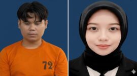 Foto kolase – Pelaku pembunuhan, Alvi Maulana (kiri) dan korban Tiara Angelina Saraswati (kanan) 