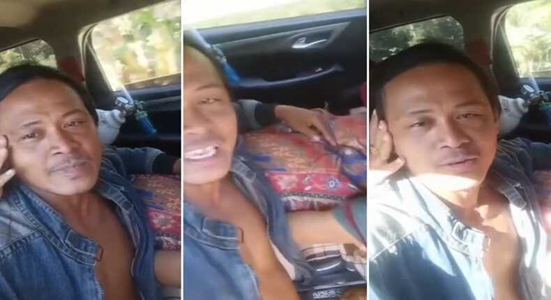 Tangkapan layar video viral - Seorang ayah menangis histeris di samping jenazah putrinya sambil meluapkan amarah, setelah bocah tersebut tewas digorok saat hendak pergi mengaji. (Foto kolase)