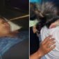 Foto Kolase – Seorang pemuda di Tallo tertembus busur panah di mata, sementara seorang perempuan muda juga menjadi korban busur panah di leher belakang.