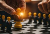 Ilustrasi catur politik