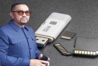 Foto kolase – Ahmad Sahroni dan Misteri Flashdisk Putih