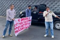 Aksi demonstrasi GMPH Sulsel menuntut Kepala Kejati Sulsel mundur