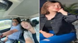 Tangkapan layar video – Anggota DPRD Gorontalo, Wahyudin Moridu bersama dengan Fadillah.