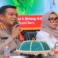 Kapolres Barru AKBP Ananda Fauzi Harahap dan Bupati Barru Andi Ina Kartika Sari