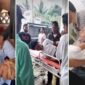 Tangkapan layar video – Sejumlah siswa dan siswi SMP di Indonesia keracunan MBG (Foto kolase)