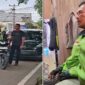 Tangkapan layar video – Detik-detik oknum TNI sikut ojol di Pontianak Timur hingga hidung patah dan mata bengkak.