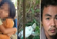 Foto kolase – Pelaku pembunuhan bocah perempuan berusia 5 tahun di Konsel, diringkus polisi.