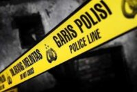 Foto Ilustrasi – Garis polisi