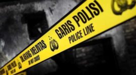 Foto Ilustrasi – Garis polisi