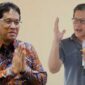 Foto kolase : Pengamat politik Rocky Gerung dan Menteri Keuangan (Menkeu) Purbaya Yudhi Sadewa