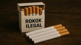 Foto ilustrasi – Rokok ilegal