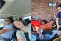 Foto Kolase - Karier politik Wahyudin runtuh usai ucapannya soal rampok uang Negara. Kini memilih jalan baru sebagai sopir truk dan penjual es batu.