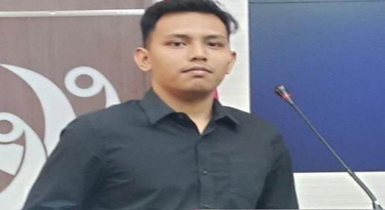 Ketua Perhimpunan Mahasiswa Hukum Indonesia (Permahi) DPC Aceh, Rifqi Maulana