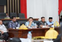 Suasana Rapat Dengar Pendapat (RDP) DPRD Gowa terkait nasib tenaga honorer Non ASN