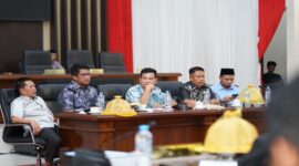 Suasana Rapat Dengar Pendapat (RDP) DPRD Gowa terkait nasib tenaga honorer Non ASN
