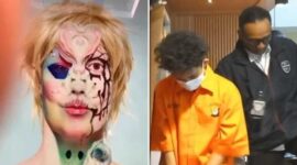 Hacker Bjorka dan WTF pengguna akun media sosial @bjorkanersiaaa ditangkap (Foto kolase)