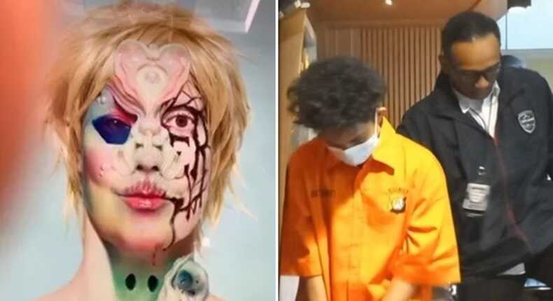 Hacker Bjorka dan WTF pengguna akun media sosial @bjorkanersiaaa ditangkap (Foto kolase)