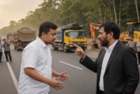 Foto ilustrasi – Gubernur Sumatera Utara (Sumut), Bobby Nasution (kiri) dan Gubernur Aceh, Mualem (kanan).