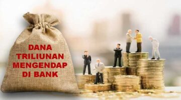 Foto ilustrasi – Dana triliunan mengendap di bank