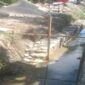 Proyek irigasi di Tana Lili, Kabupaten Luwu Utara, terlihat sedang dalam proses pembangunan.