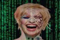 Foto ilustrasi – Bjorka tertawa 