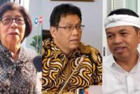 Foto Kolase : dr. Mintarsih (kiri), Menteri Keuangan, Purbaya Yudhi Sadewa (tengah), dan Gubernur Jawa Barat Dedi Mulyadi (kanan)