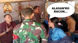 Tangkapan layar video - Terduga pelaku, A (baju cokelat) saat ditangkap warga, Kamis (2/10/2025). 