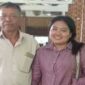 Tarman alias Degleng, kakek 74 tahun asal Karanganyar bersama dengan istri mudanya, Sheila Arika (Ist)