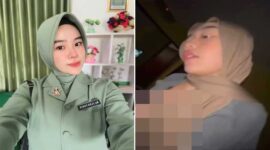 Foto Kolase - Hilda Pricillya dan video panas yang dikaitkan dengan Pratu Risal, 
