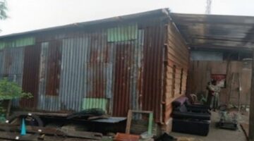 Proyek Peningkatan Kualitas Rumah Tidak Layak Huni (Bedah Rumah) di Kelurahan Mangadu, Kecamatan Mangarabombang, Kabupaten Takalar, Sulawesi Selatan.