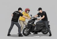 Foto ilustrasi – Oknum DC PT KB Finansia Multi Finance di Makassar diduga rampas motor warga secara paksa