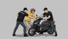 Foto ilustrasi – Oknum DC PT KB Finansia Multi Finance di Makassar diduga rampas motor warga secara paksa