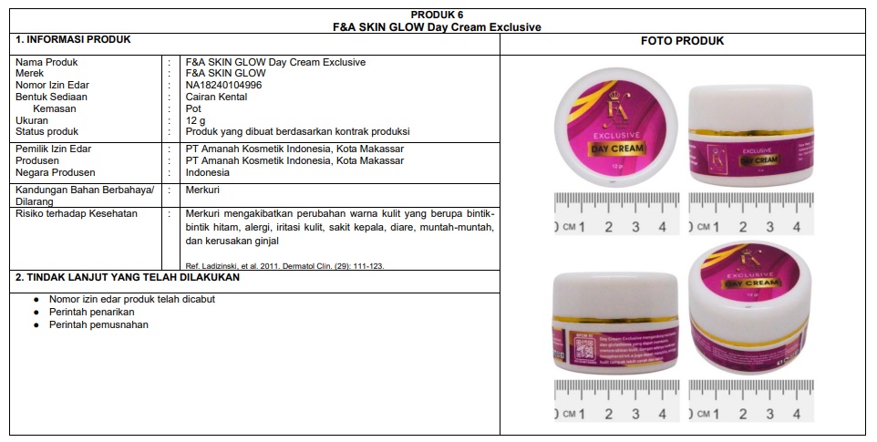 Produk F&A Skin Glow