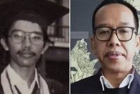 Foto kolase - Roy menyebut sosok di foto ijazah Jokowi bukanlah presiden, melainkan Dumatno Budi Utomo, yang diduga merupakan sepupu Jokowi.