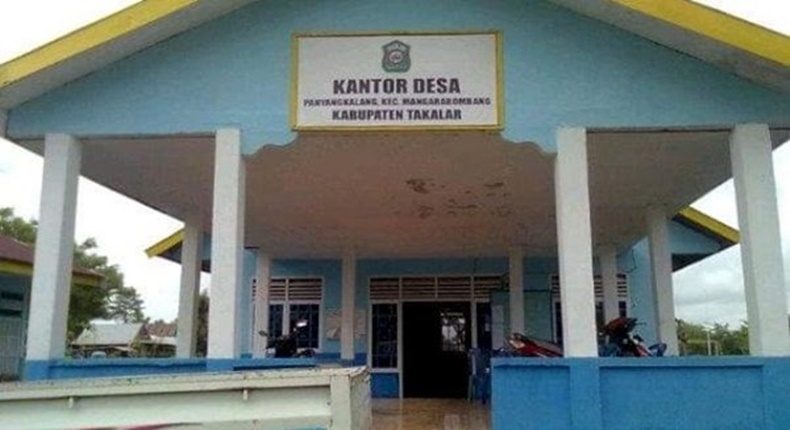 Kantor Desa Panyangkalang, Kecamatan Mangarabombang, Kabupaten Takalar, Sulawesi Selatan