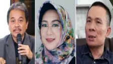 Foto Kolase - Roy Suryo, Dokter Tifa dan Rismon