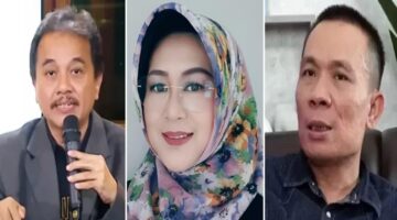 Foto Kolase - Roy Suryo, Dokter Tifa dan Rismon