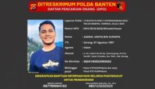 Oknum polisi Polda Banten, Zaenal Arifin bin Suparta, berstatus Daftar Pencarian Orang (DPO).