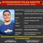 Oknum polisi Polda Banten, Zaenal Arifin bin Suparta, berstatus Daftar Pencarian Orang (DPO).