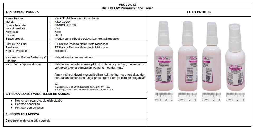 Produk R&D Glow