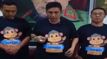 Ketua Termul sekaligus pendukung Gibran, Firdaus Oiwobo (tengah)