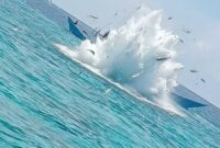 Laut di Tanakeke, Kabupaten Takalar,Sulawesi Selatan, semakin hancur akibat maraknya praktik pemboman ikan. (Ilustrasi)